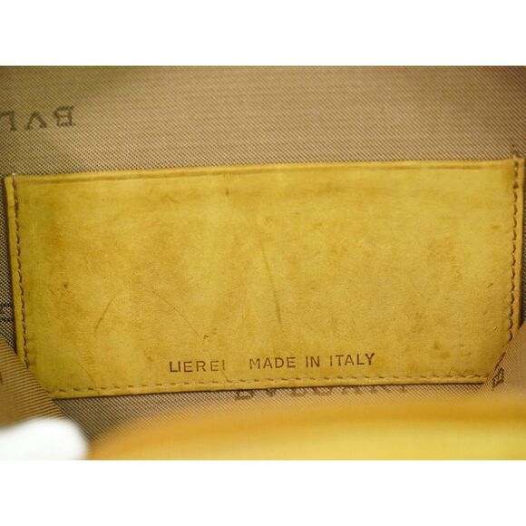 Bulgari Bvlgari Bvlgari Yellow Leather Handbag (Pre-Owned) - Picture 5 of 16